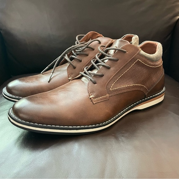 New Hawker Rue Elegant Brown shoes for Men Size 10 - Picture 1 of 2